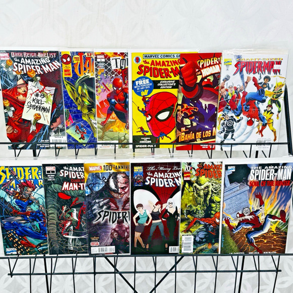 Amazing Spider-Man One Shot Lot Kraven Many Loves Dark Reign List Jackal Files - Picture 1 of 7